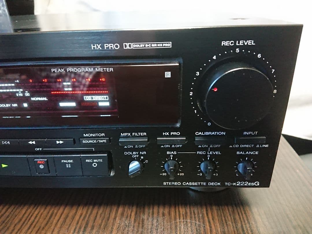 美品メンテナンス整備済SONY製カセットデッキTC-K222ESG