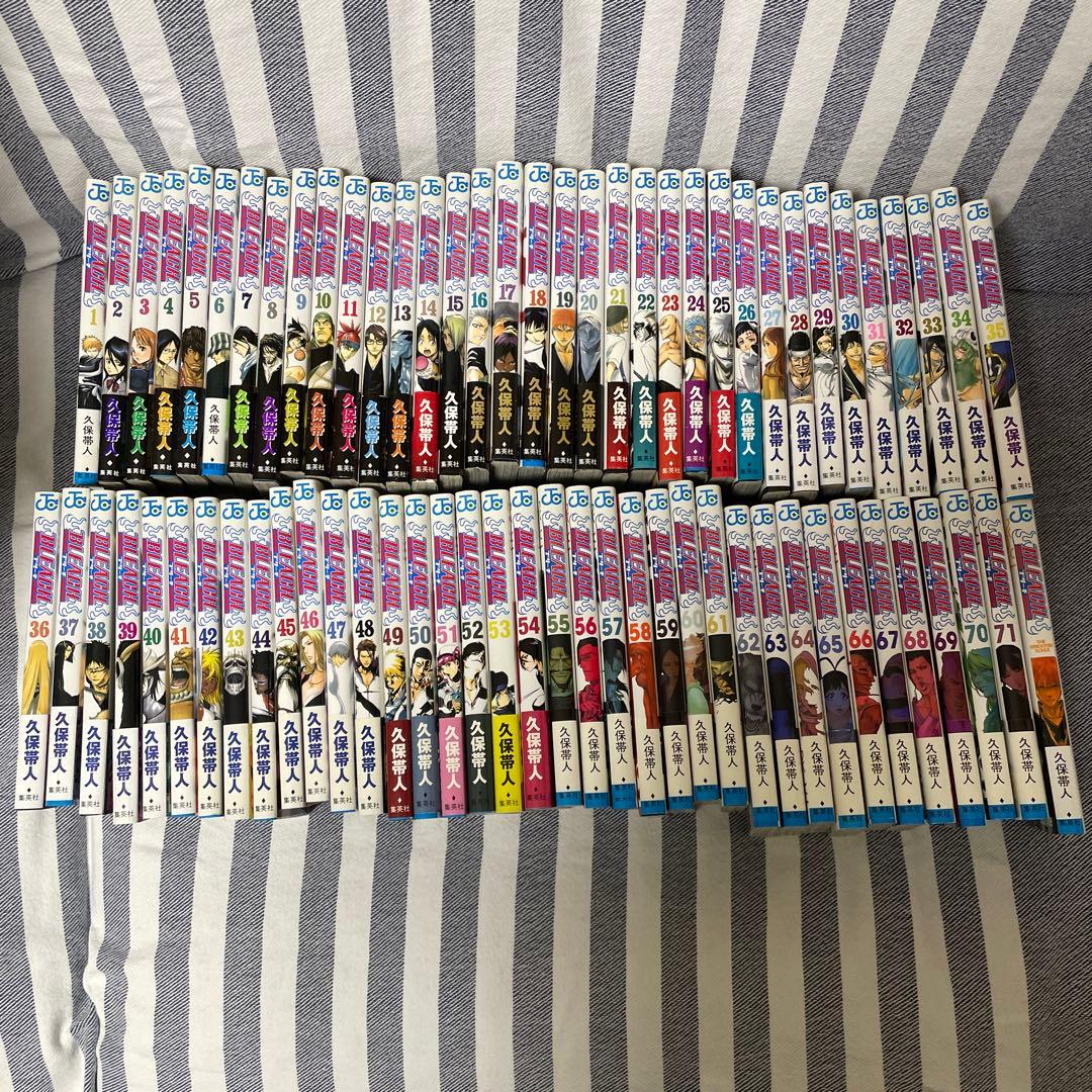 BLEACH 1-71巻, THE REBOOTED SOULSセット