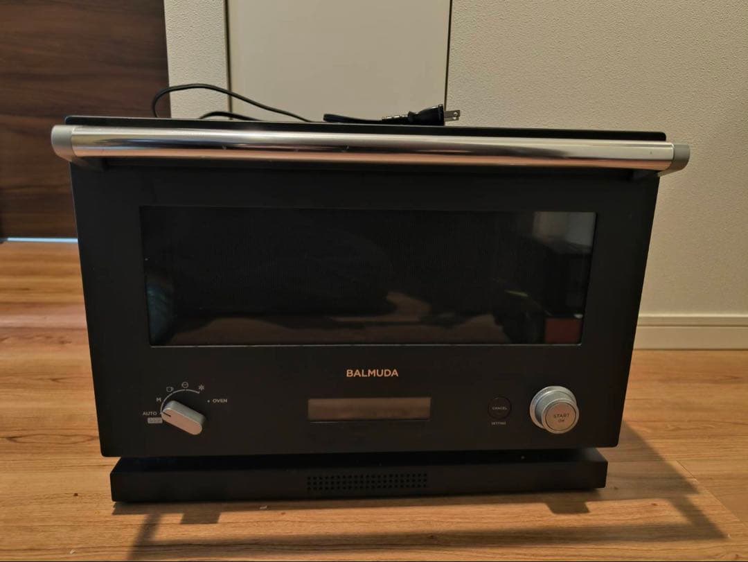 BALMUDA オーブンレンジ 2021年製　ブラック