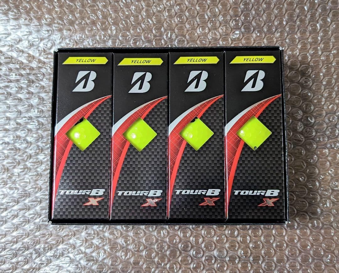 新品 ブリヂストン TOUR B X イエロー　2024年モデル 3ダース