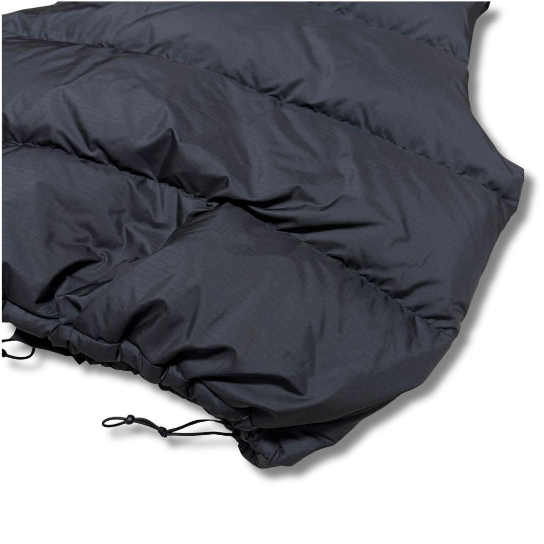 ノースフェイス パープルレーベル ポリシェラ ダウンベスト L 黒