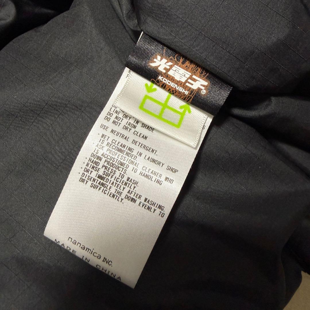 ノースフェイス パープルレーベル ポリシェラ ダウンベスト L 黒