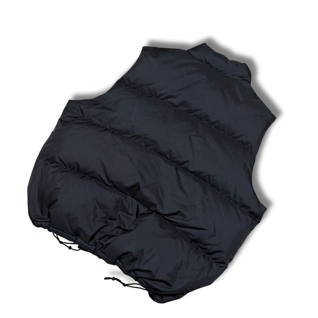 ノースフェイス パープルレーベル ポリシェラ ダウンベスト L 黒