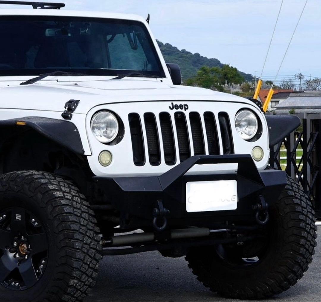 引き取り限定 jkラングラーフロントバンパー