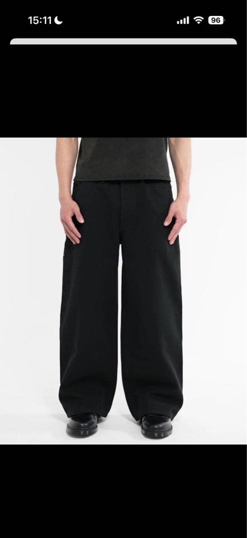 完売品　asapmode Stacked Canvas Wide-Leg XL