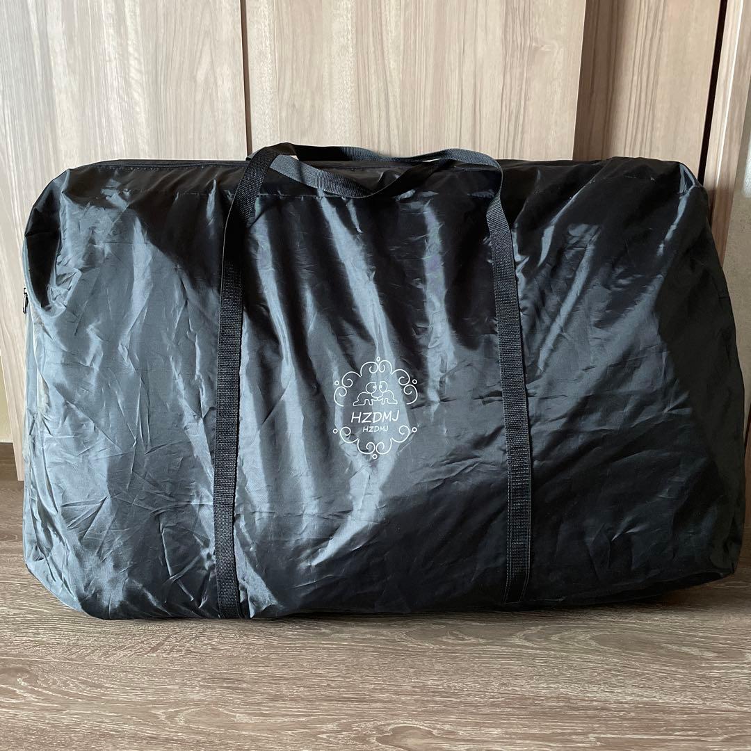 HZDMJ折りたたみ式ベビーベッド　白