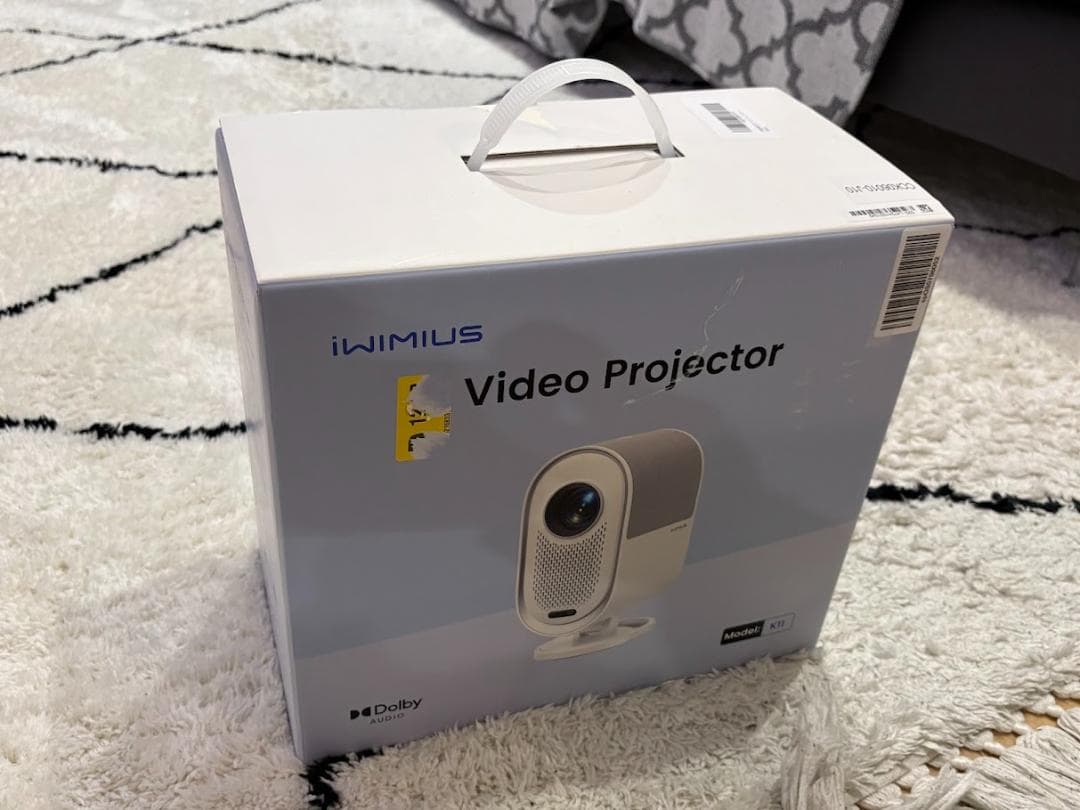 iWiMiUS K11プロジェクター 4K WiFi6 Dolby ホームシアタ