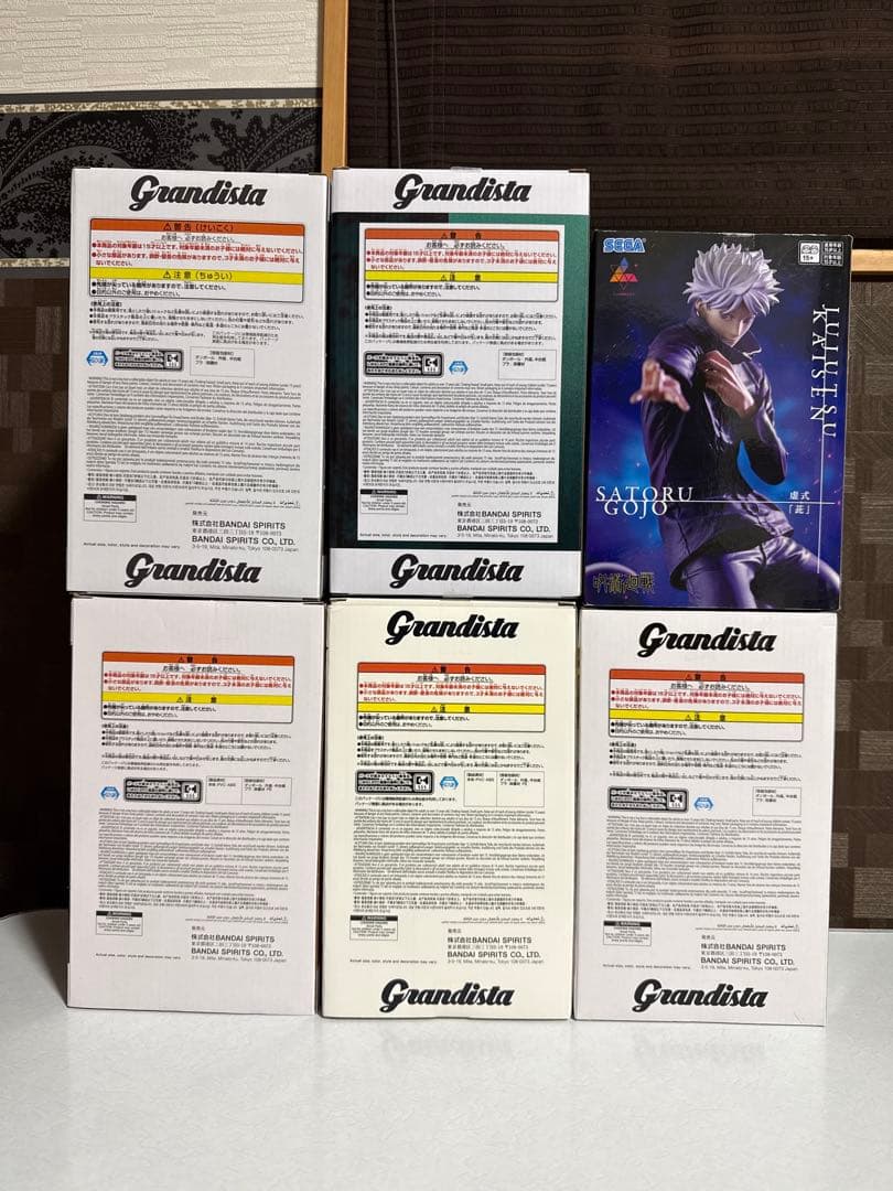 フィギュア　６点(五条悟　伏黒恵　キルア　黒崎一護　金木研　緑谷出久)