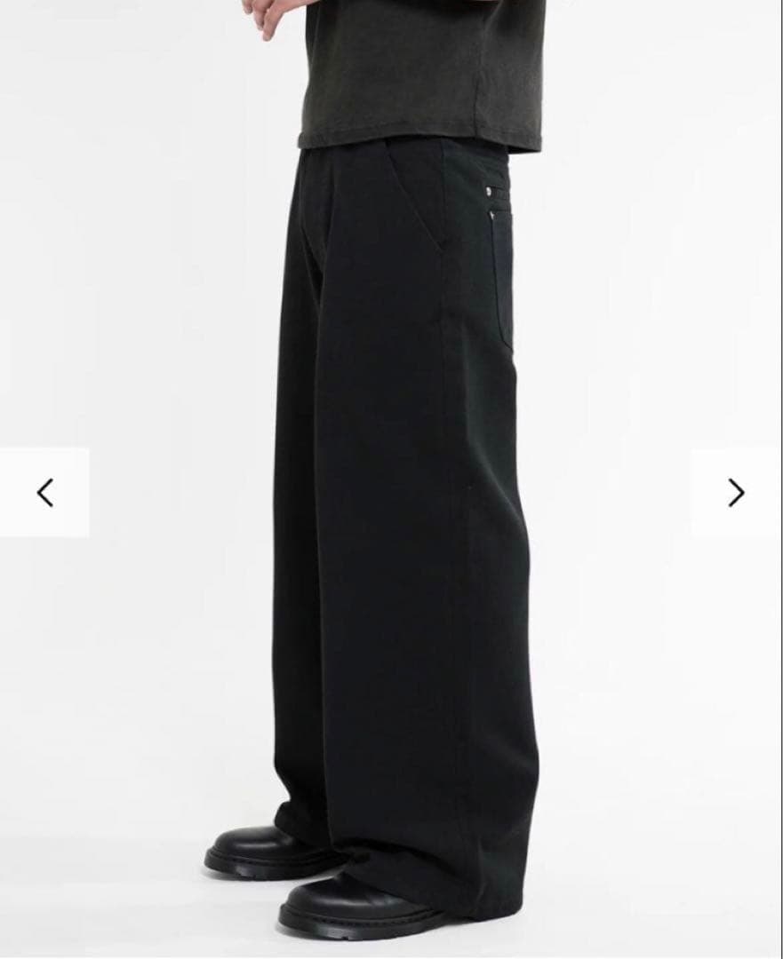 パンツ Asapmode Stacked Canvas Wide-Leg Pants