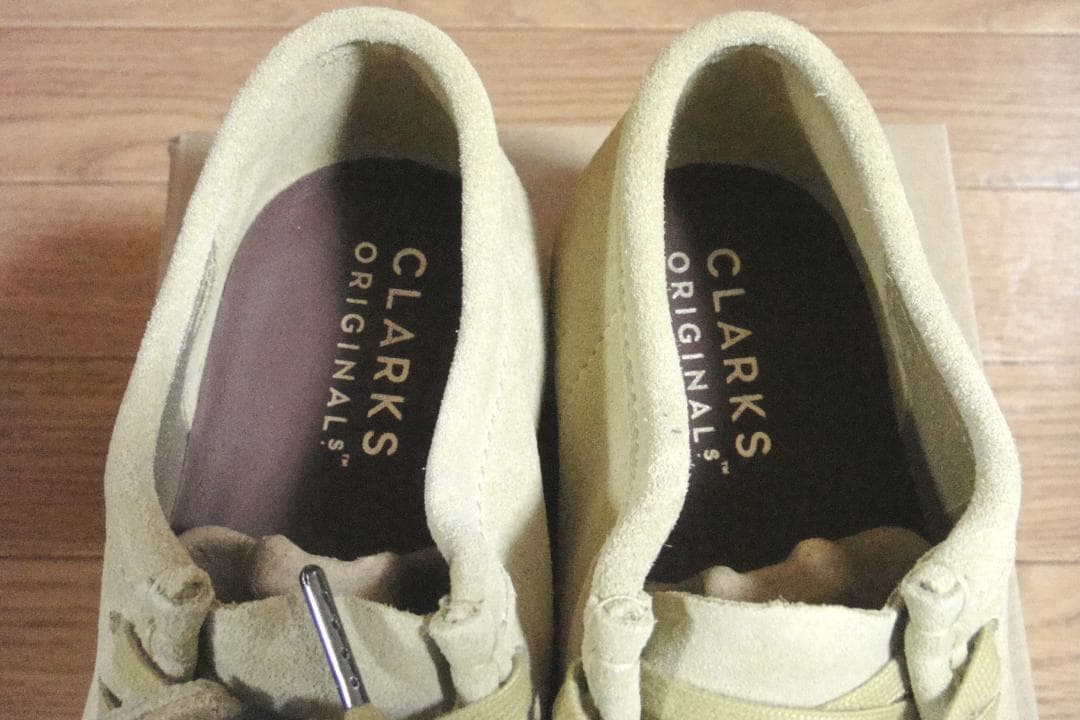 クラークス ワラビー メープルスエード UK8.5 42.5 26.5cm