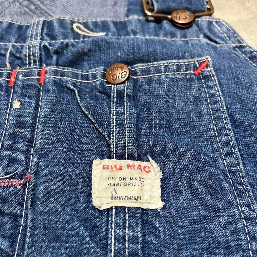 大*準様 60s BIG MAC オーバーオール デニム ビンテージ