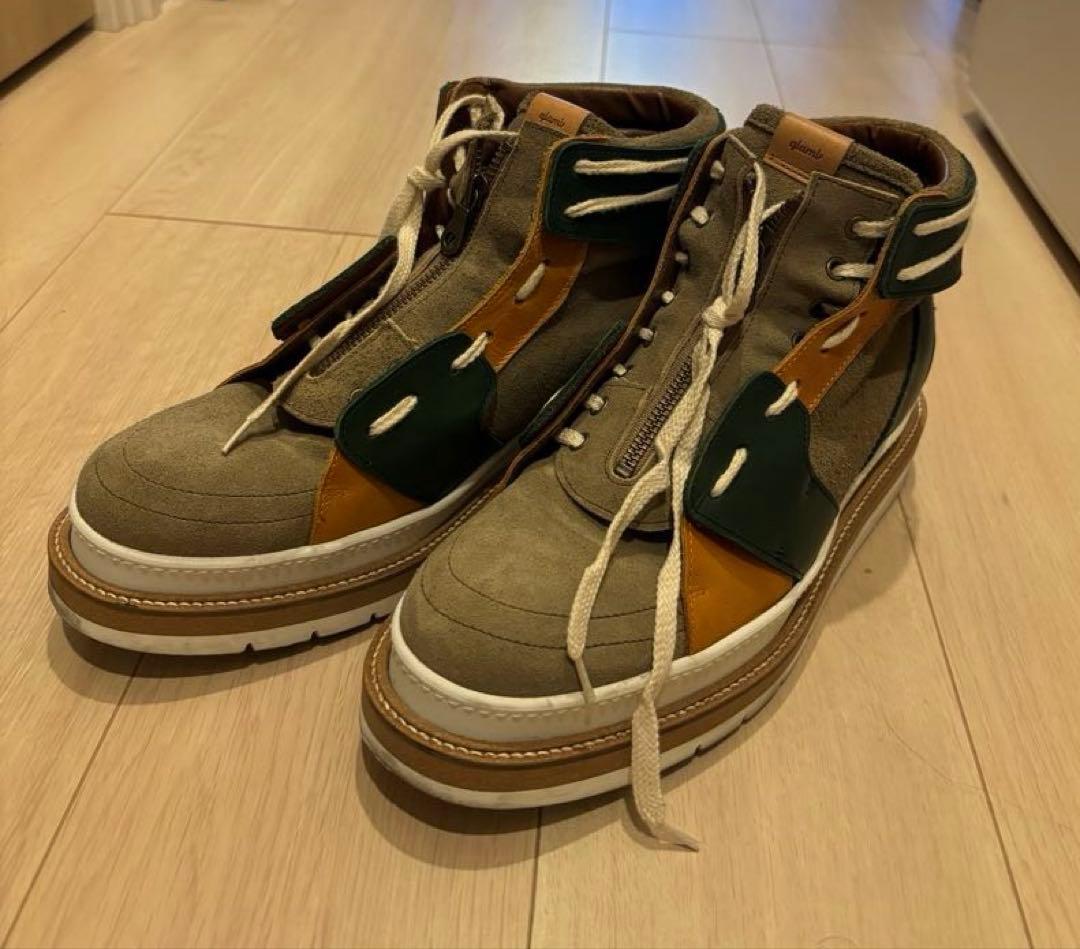 き*ん様 glamb コンバットジップスニーカー サイズ2（26.5）