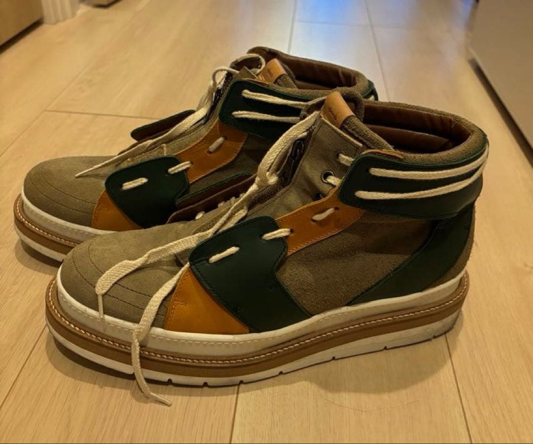 き*ん様 glamb コンバットジップスニーカー サイズ2（26.5）