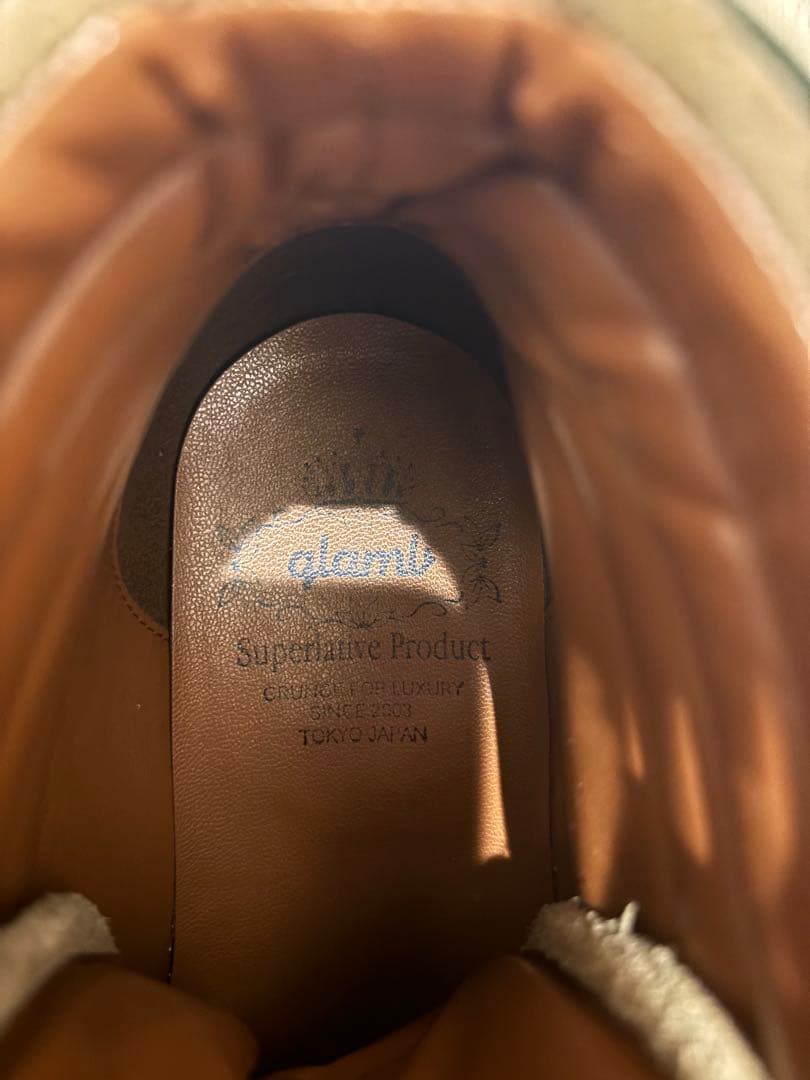 き*ん様 glamb コンバットジップスニーカー サイズ2（26.5）