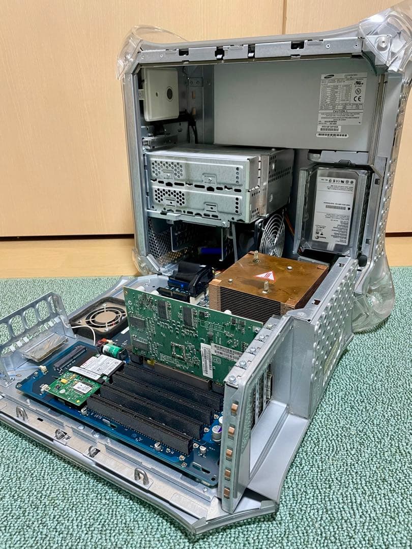 Apple PowerMac G4 起動確認済み