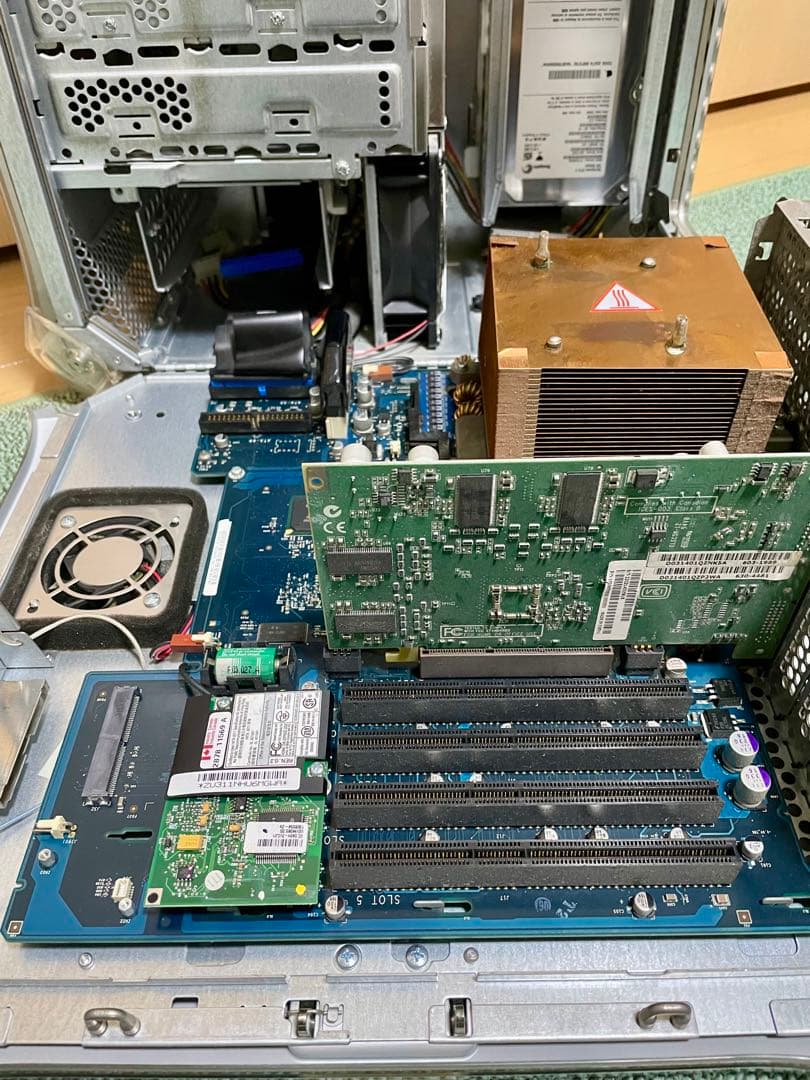 Apple PowerMac G4 起動確認済み