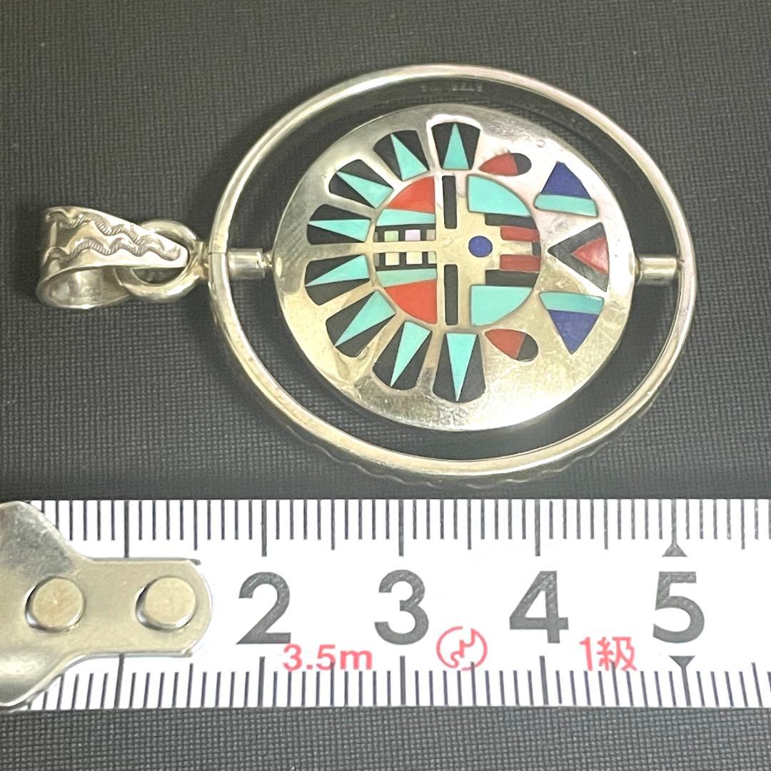 Sterling Pete Natachu ズニ族 インディアンジュエリー