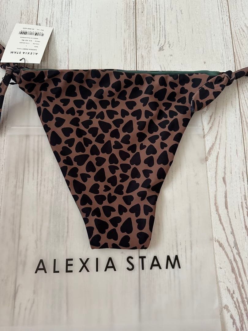 ALEXIA STAM アリシアスタン ビキニ　ボトム　レオパード