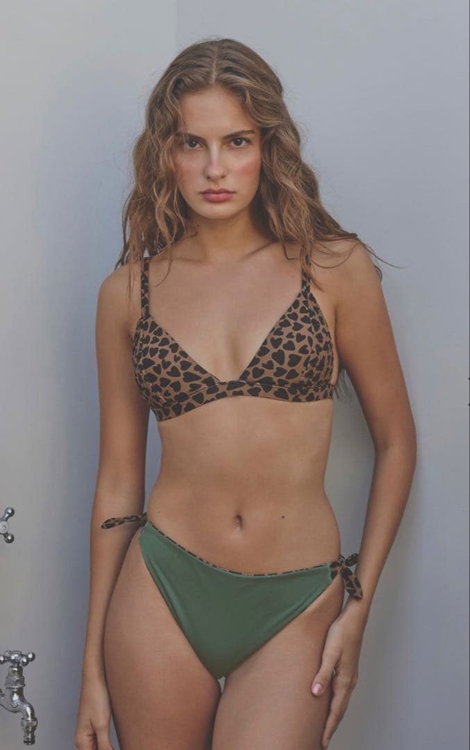 ALEXIA STAM アリシアスタン ビキニ　ボトム　レオパード