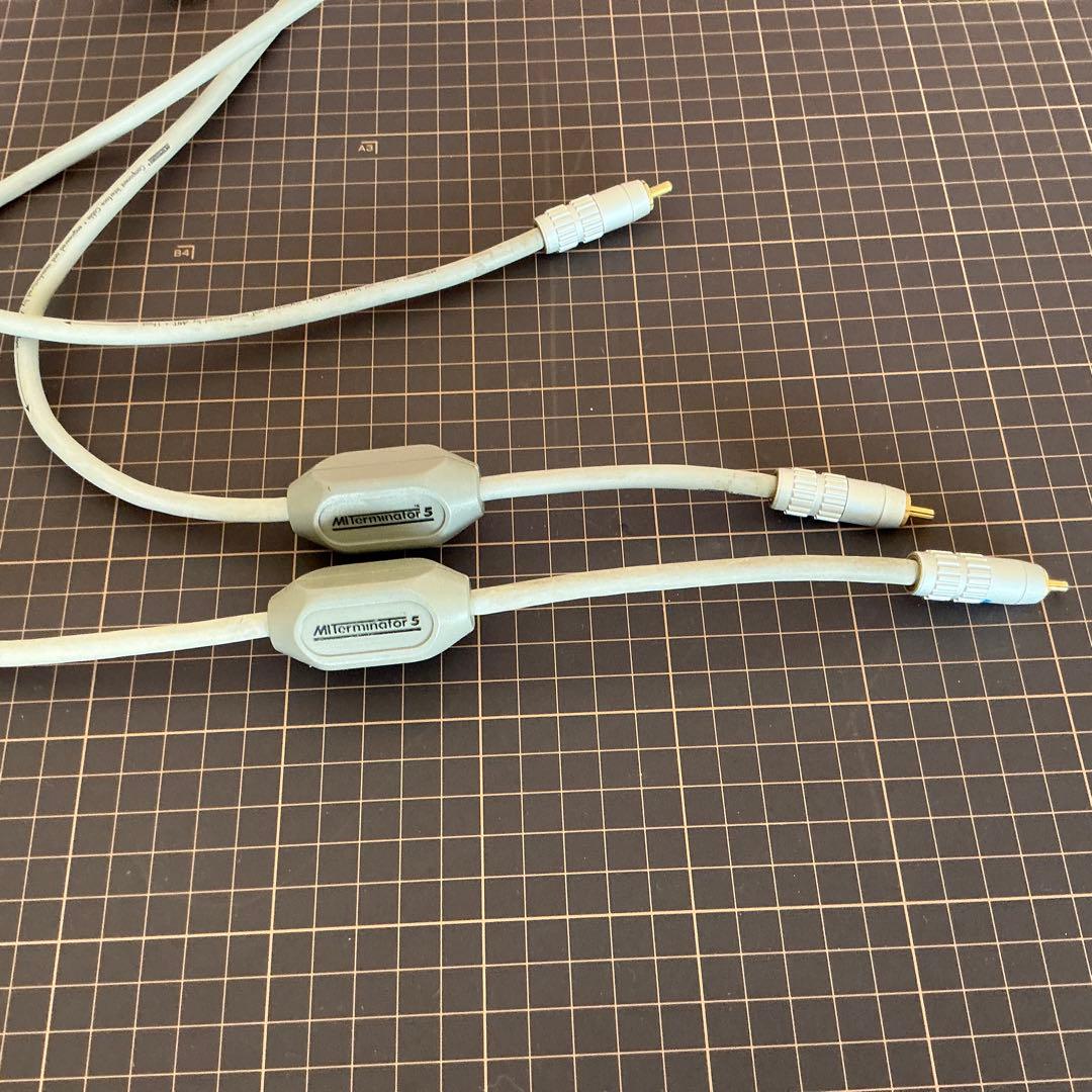 MIT Terminator-5 1.0mペア　オーディオケーブル 高品質