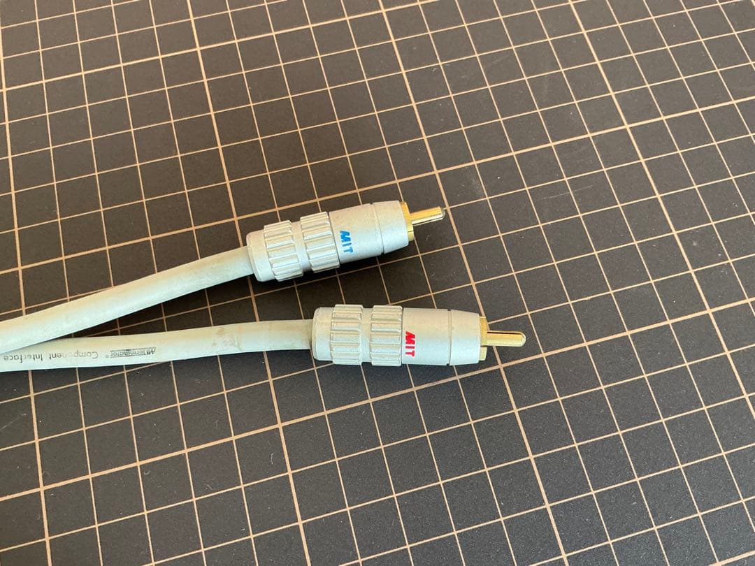 MIT Terminator-5 1.0mペア　オーディオケーブル 高品質