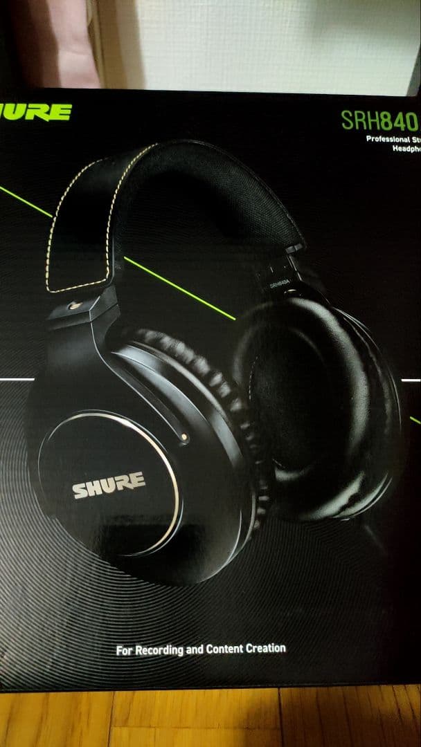 SHURE SRH840 ヘッドホン