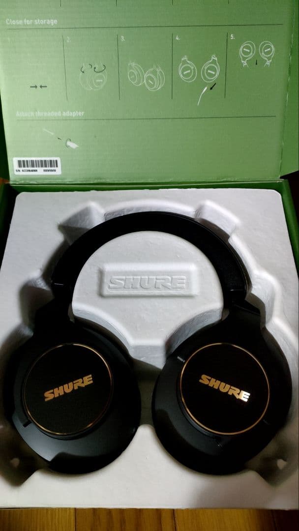 SHURE SRH840 ヘッドホン