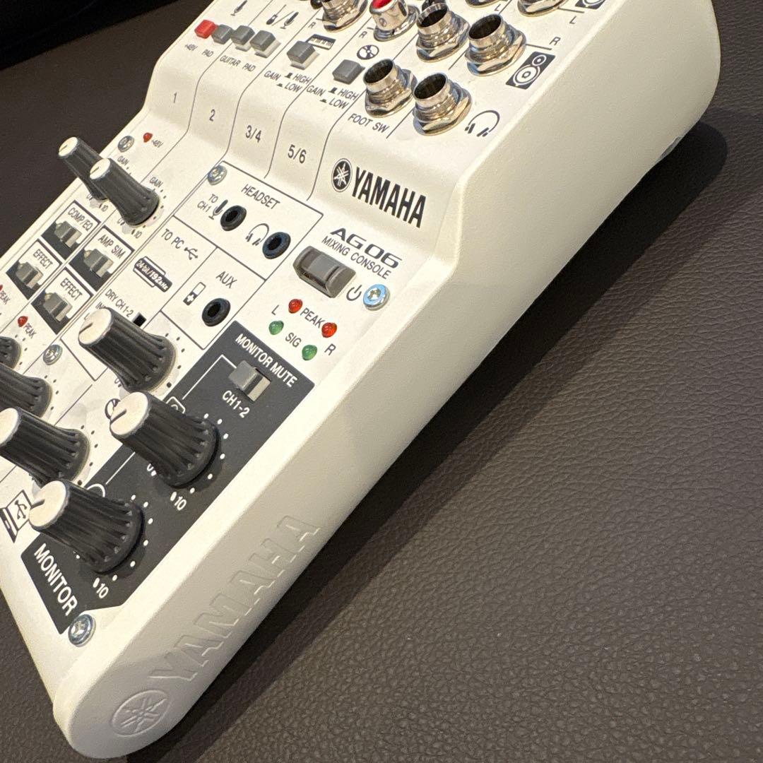 YAMAHA AG06 ミキサー 本体＋USBケーブルのみ