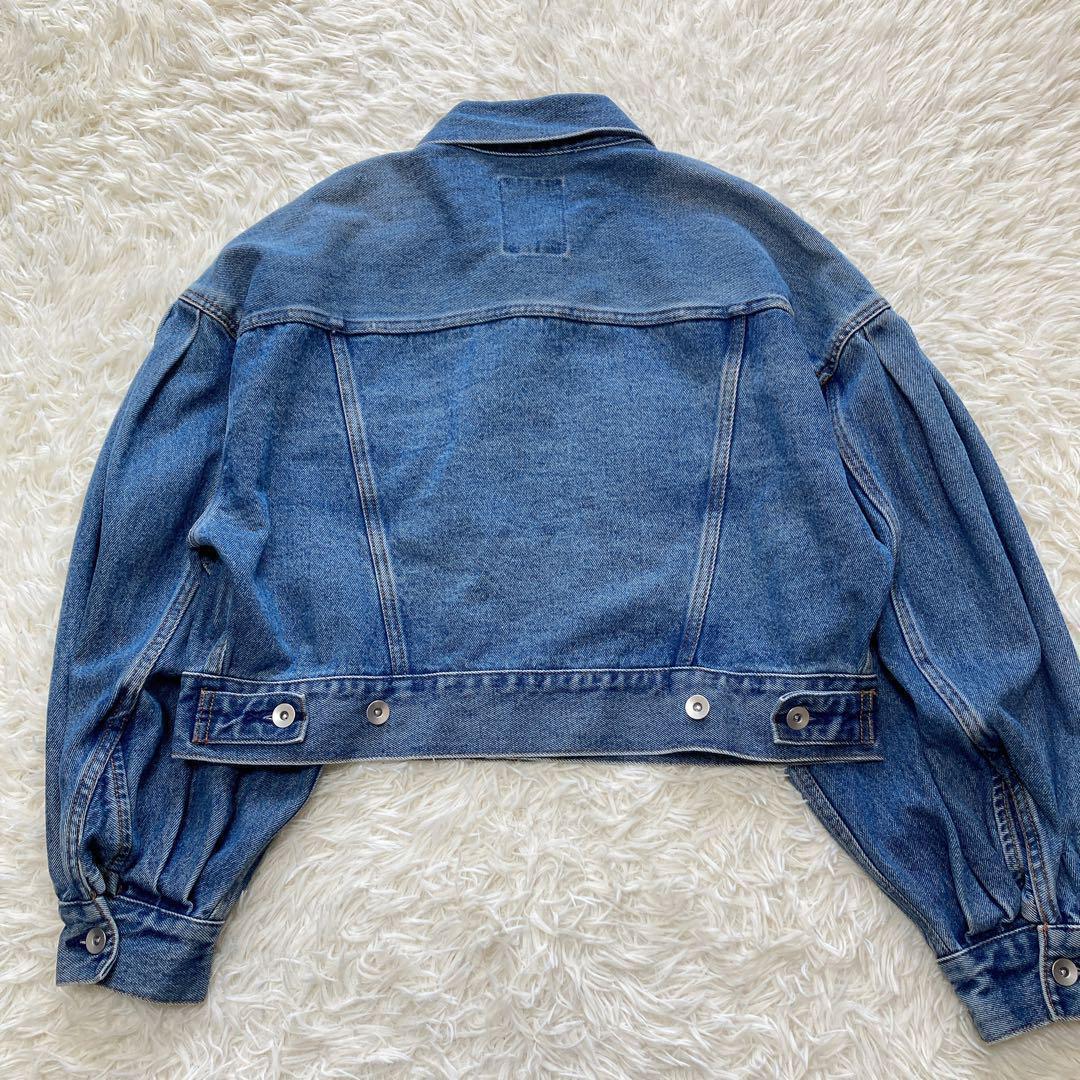 極美品✨ ELENDEEK ボリュームスリーブデニムジャケット