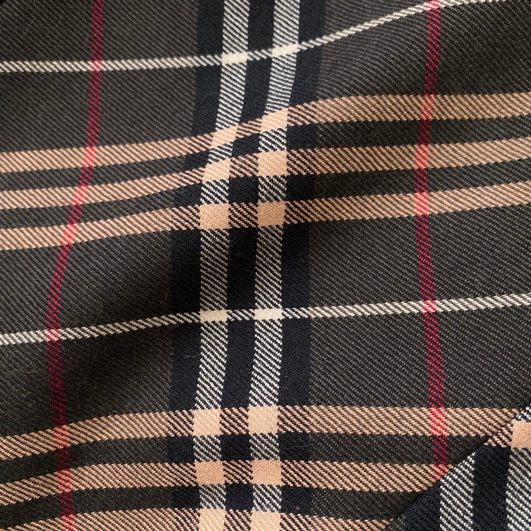 美品 バーバリーブルーレーベル ノバチェック ワンピース ワンポイントロゴ 38