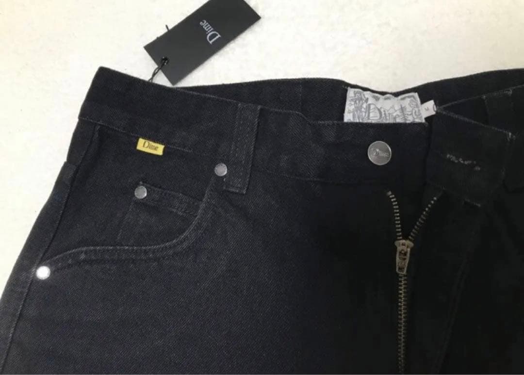dime ブラックデニム