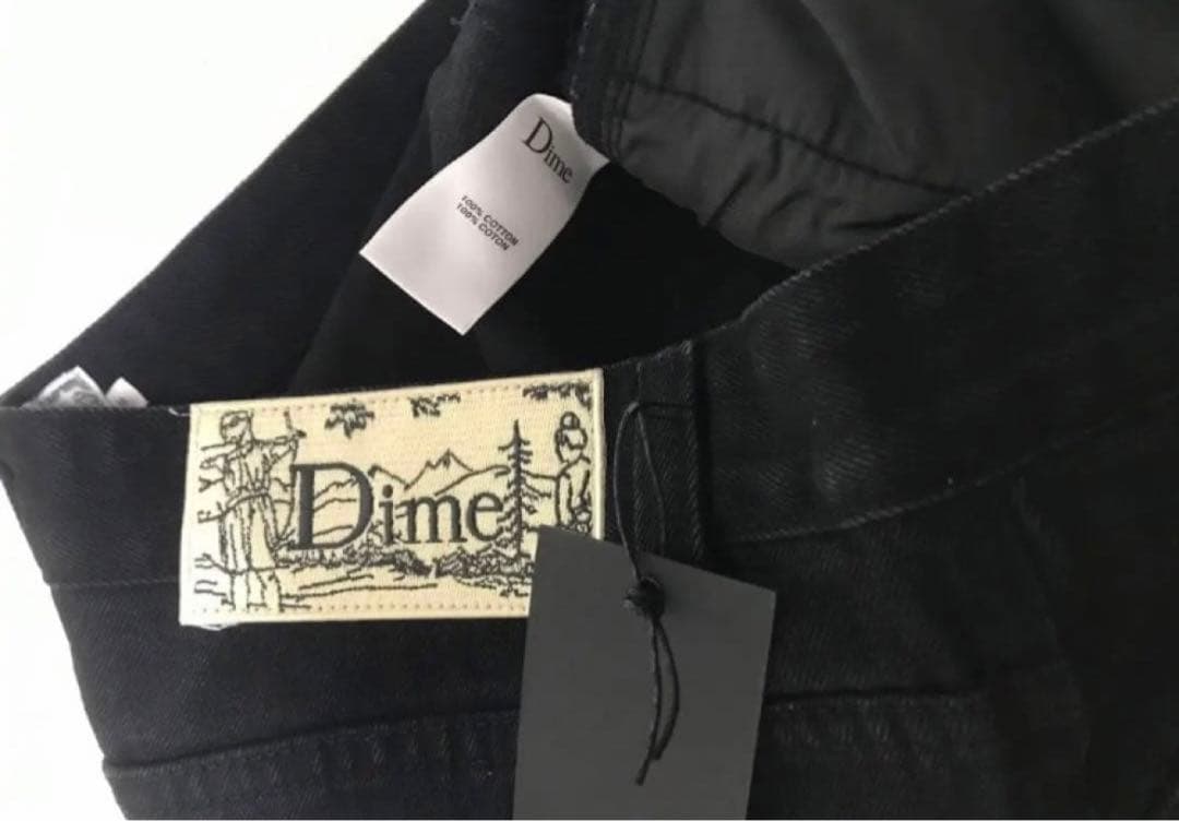 dime ブラックデニム