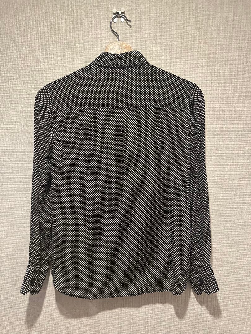 CELINE ドット柄 長袖シャツ　サイズ34