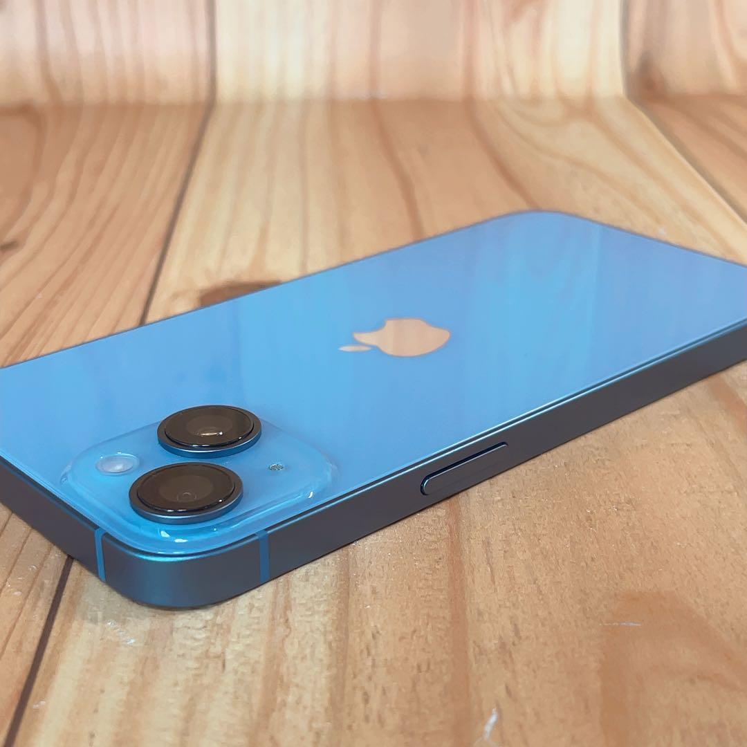 SIMフリー 本体 iPhone 14 128 GB ブルー　006 電池良好