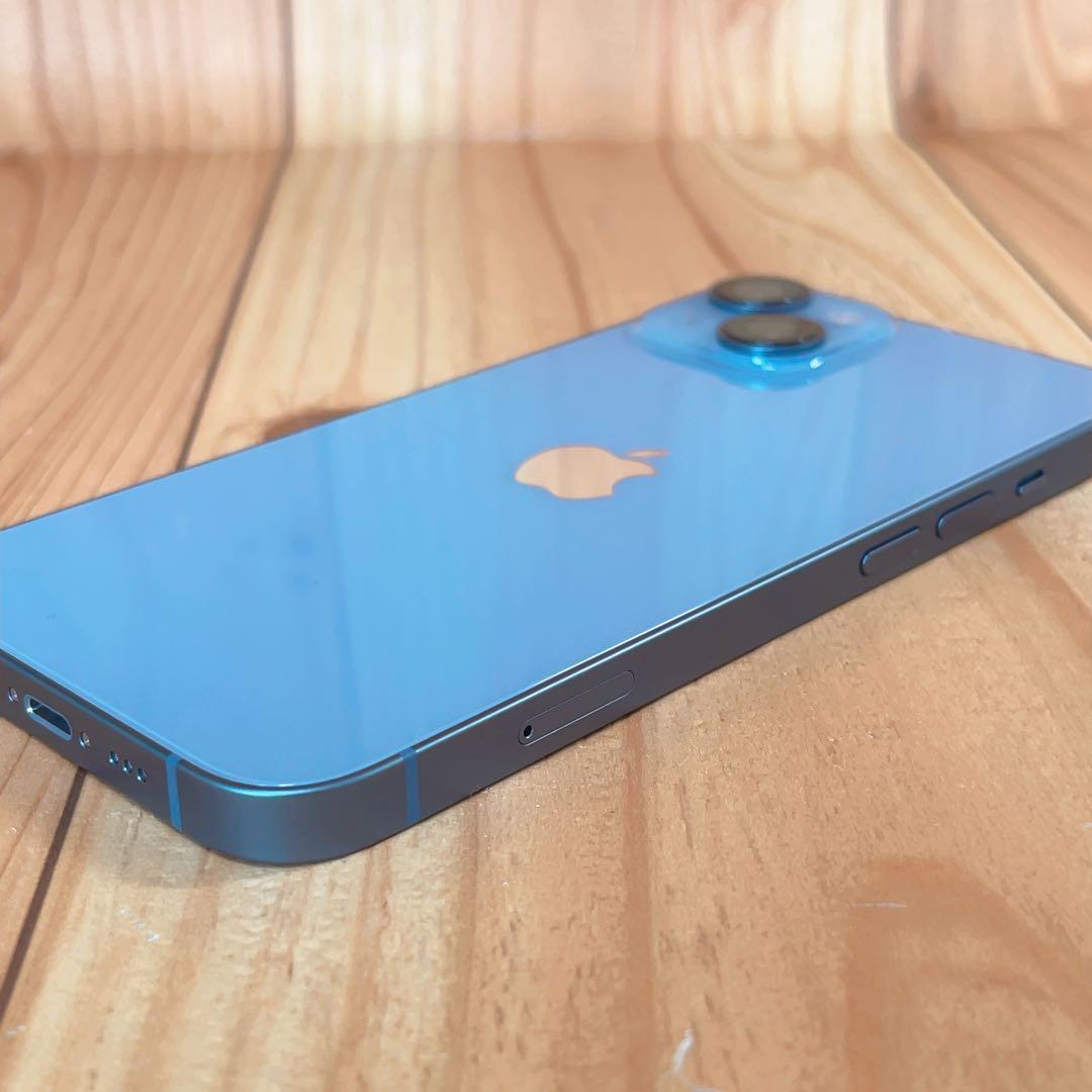 SIMフリー 本体 iPhone 14 128 GB ブルー　006 電池良好