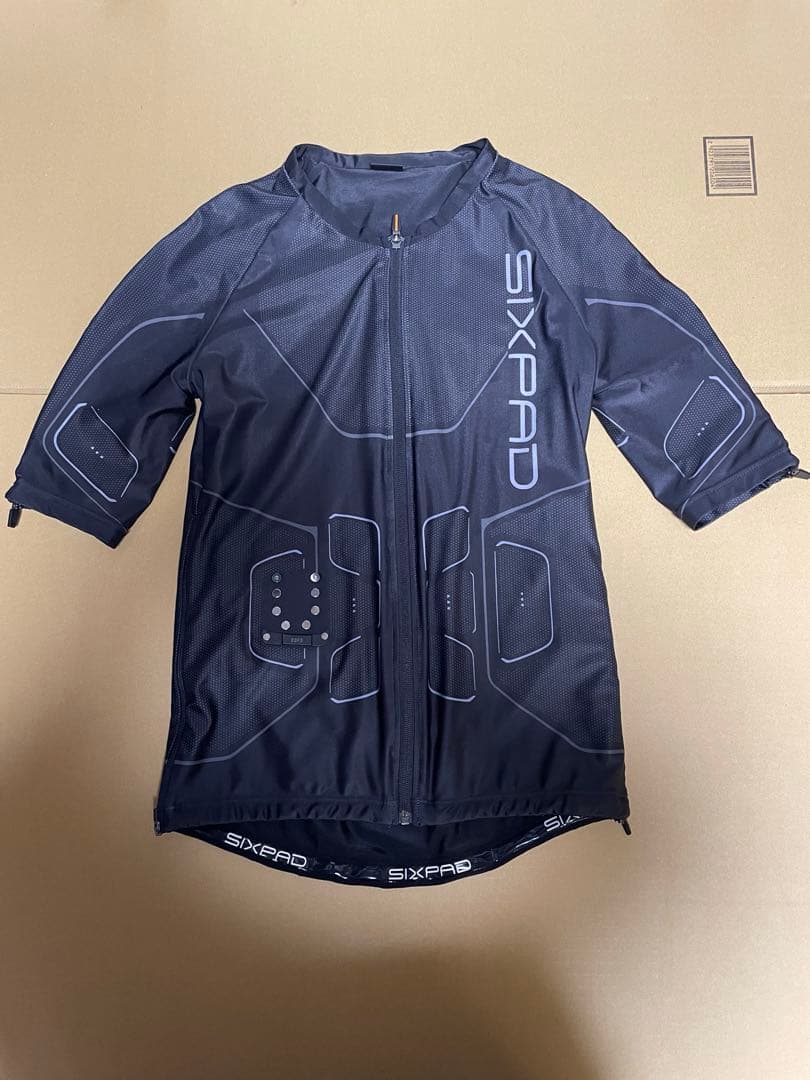 SIXPAD EMSトレーニングウェア パワースーツ上下　Ｌ　ブラック