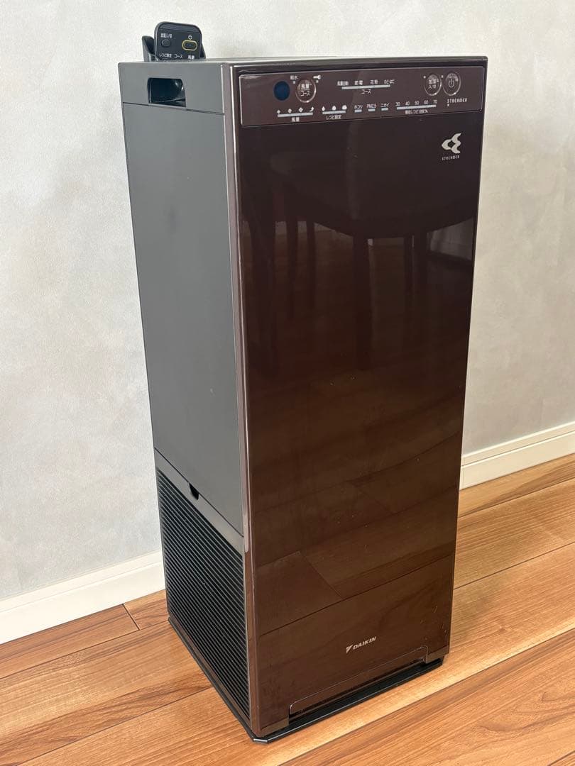ダイキン 加湿ストリーマ空気清浄機MCK55XKS-T 2021年製 リモコン付