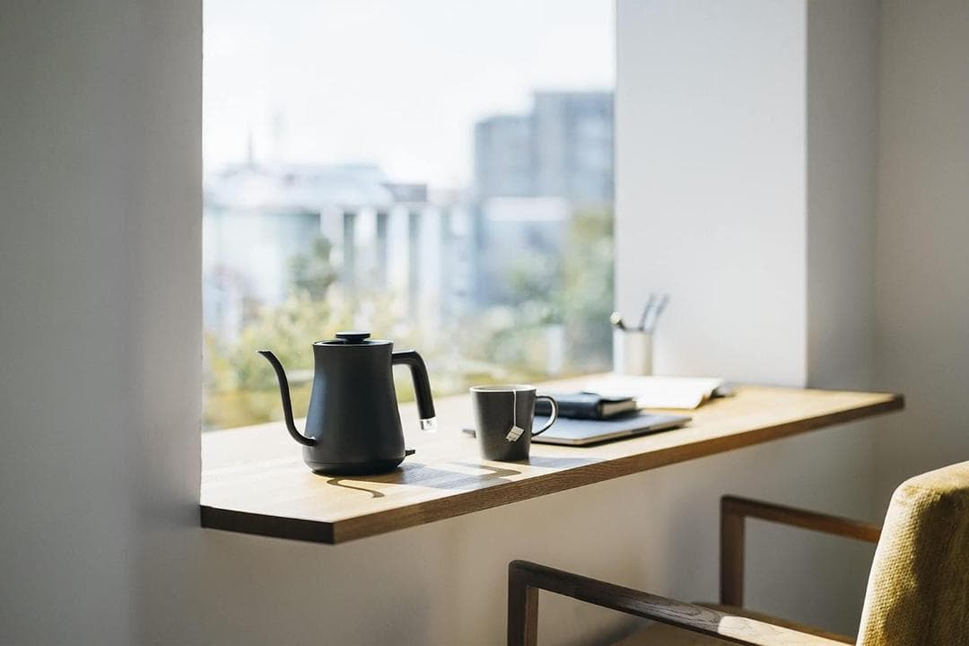 BALMUDA The Pot KPT01JP-BK 電気ケトル（ブラック）