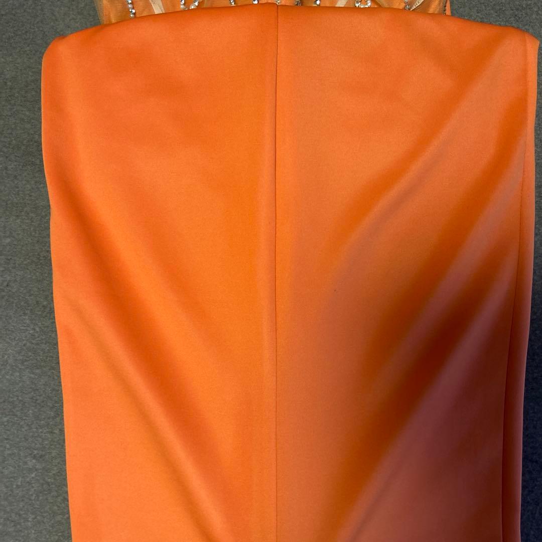 Veautt ヴュート オレンジ キャバドレス　パーティードレス　膝丈　ドレス