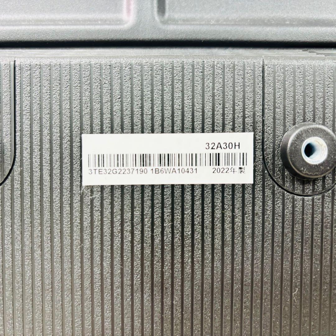 Hisense 液晶テレビ 32A30H 2022年製 たのメル便送料無料