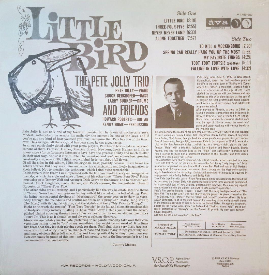 【 ❤️そらママ 】 ピート・ジョリー・トリオ　フランス盤他　レコード