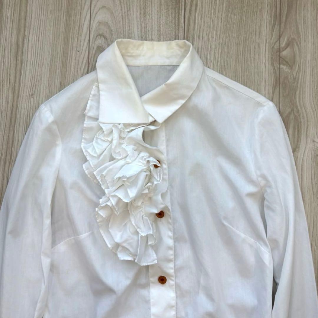 Vivienne Westwood RED LABEL 長袖シャツ フリル M