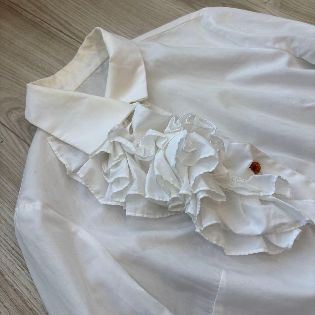 Vivienne Westwood RED LABEL 長袖シャツ フリル M