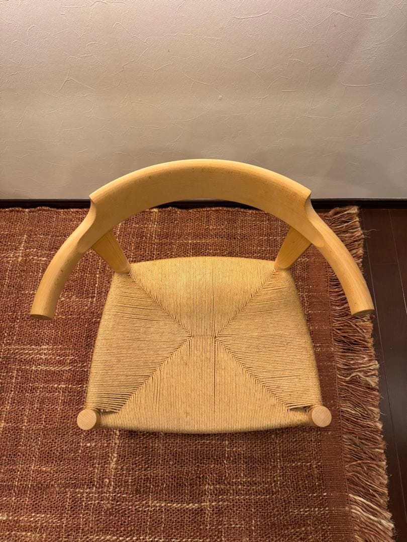 PP68 ビーチ材 ソープ仕上げ PPモブラー　ダイニングチェア　ウェグナー