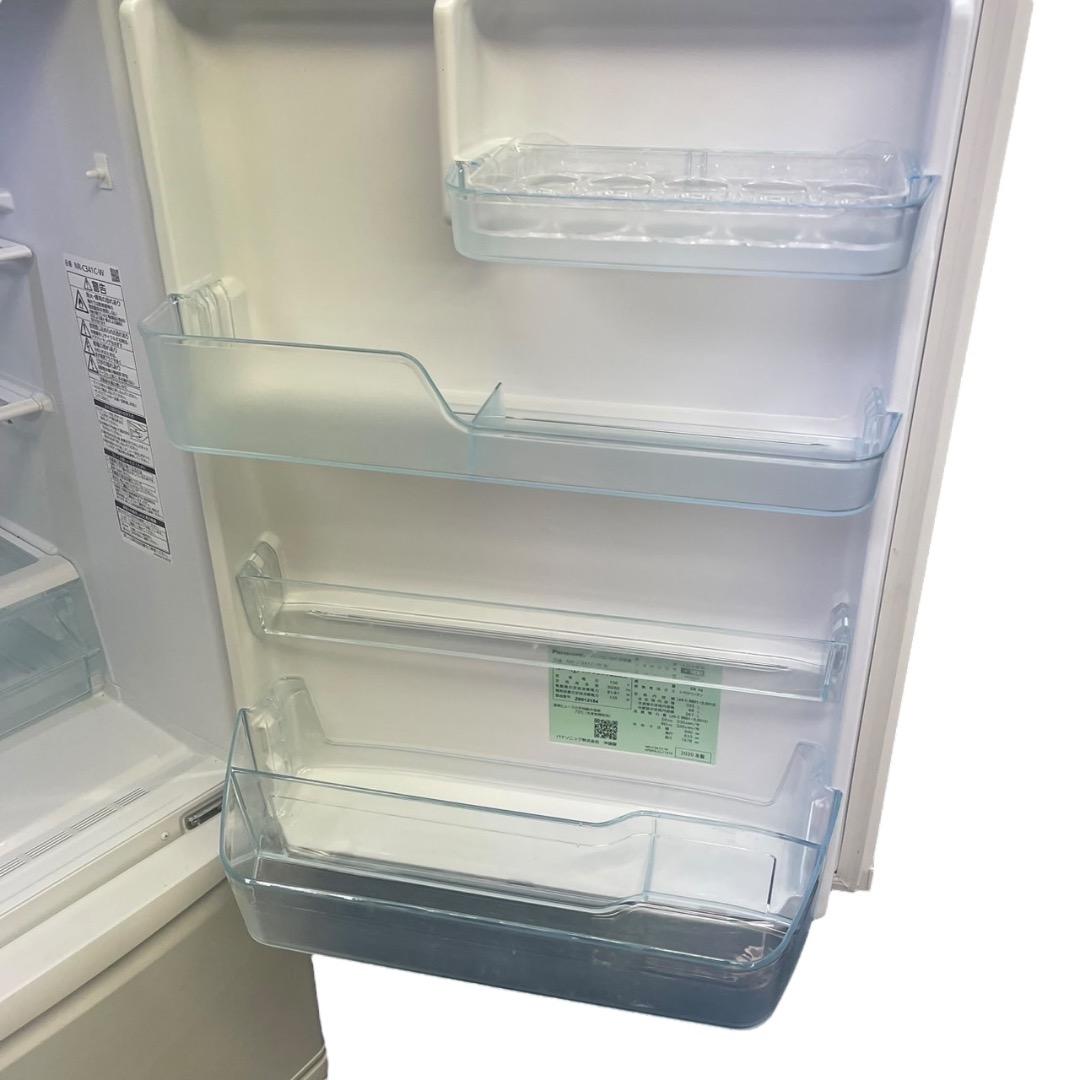 冷蔵庫 Panasonic NR-C341C-W335L SES229羽 動作品