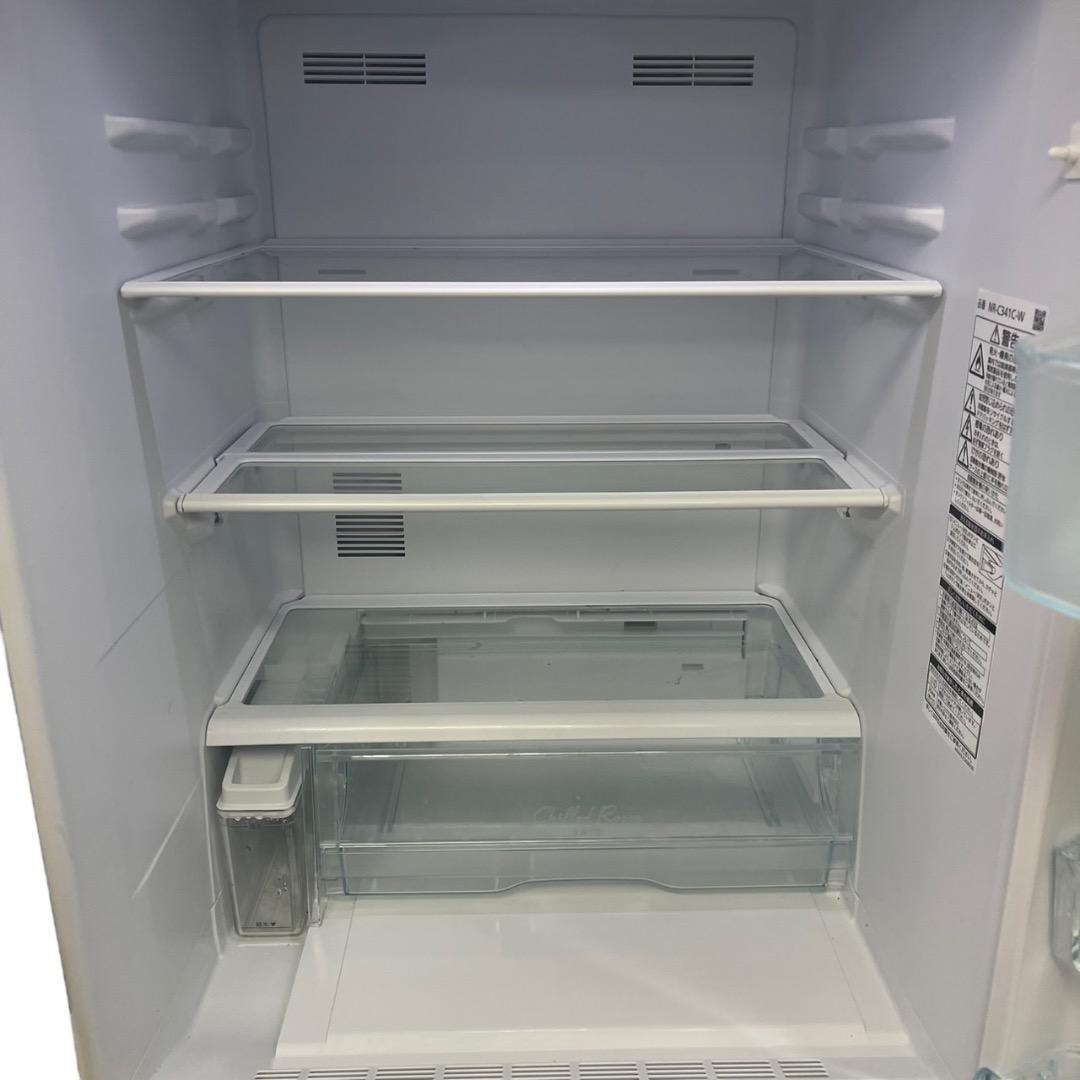 冷蔵庫 Panasonic NR-C341C-W335L SES229羽 動作品