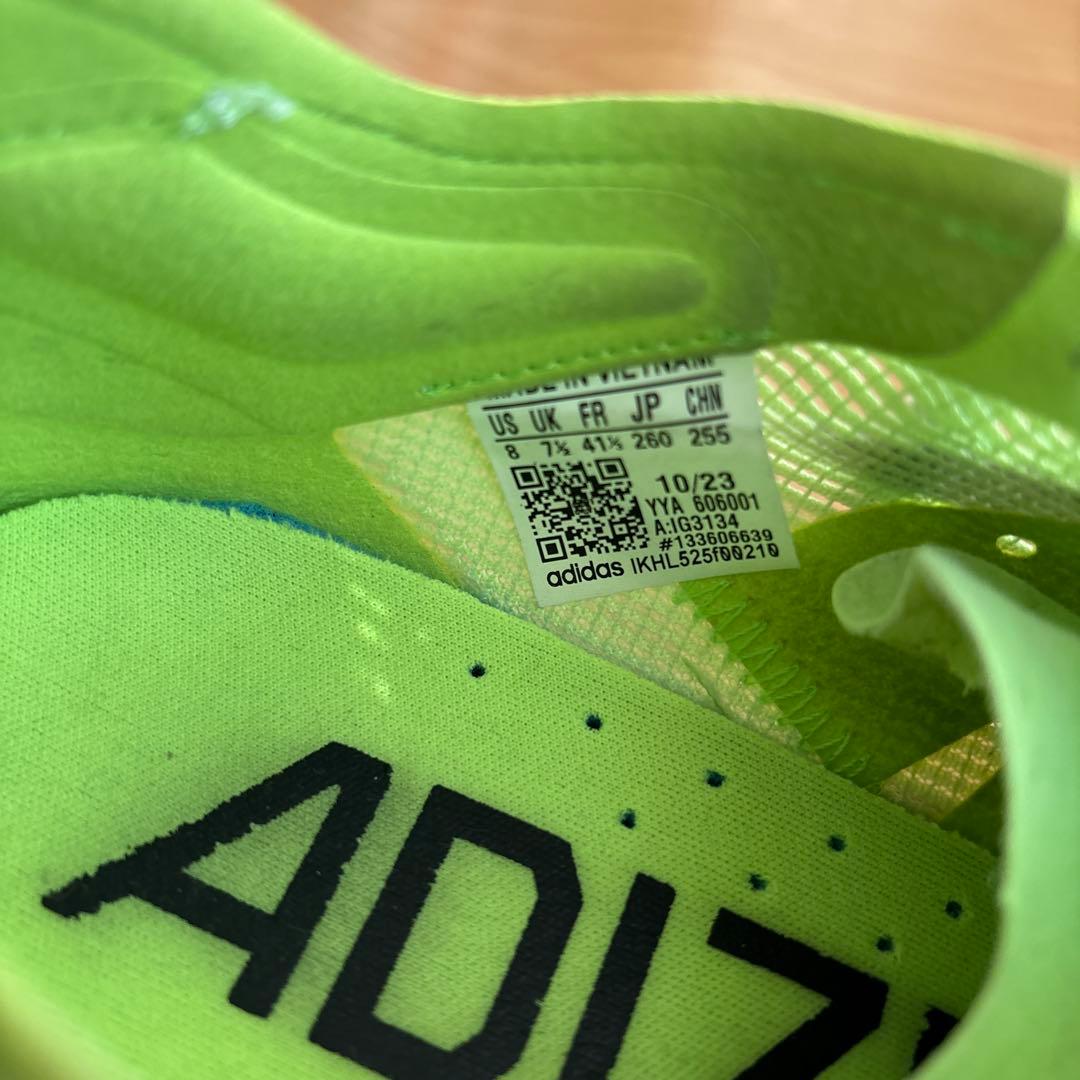 ADIZERO タクミセン10 26cm 陸上競技シューズ　中長距離用　軽量