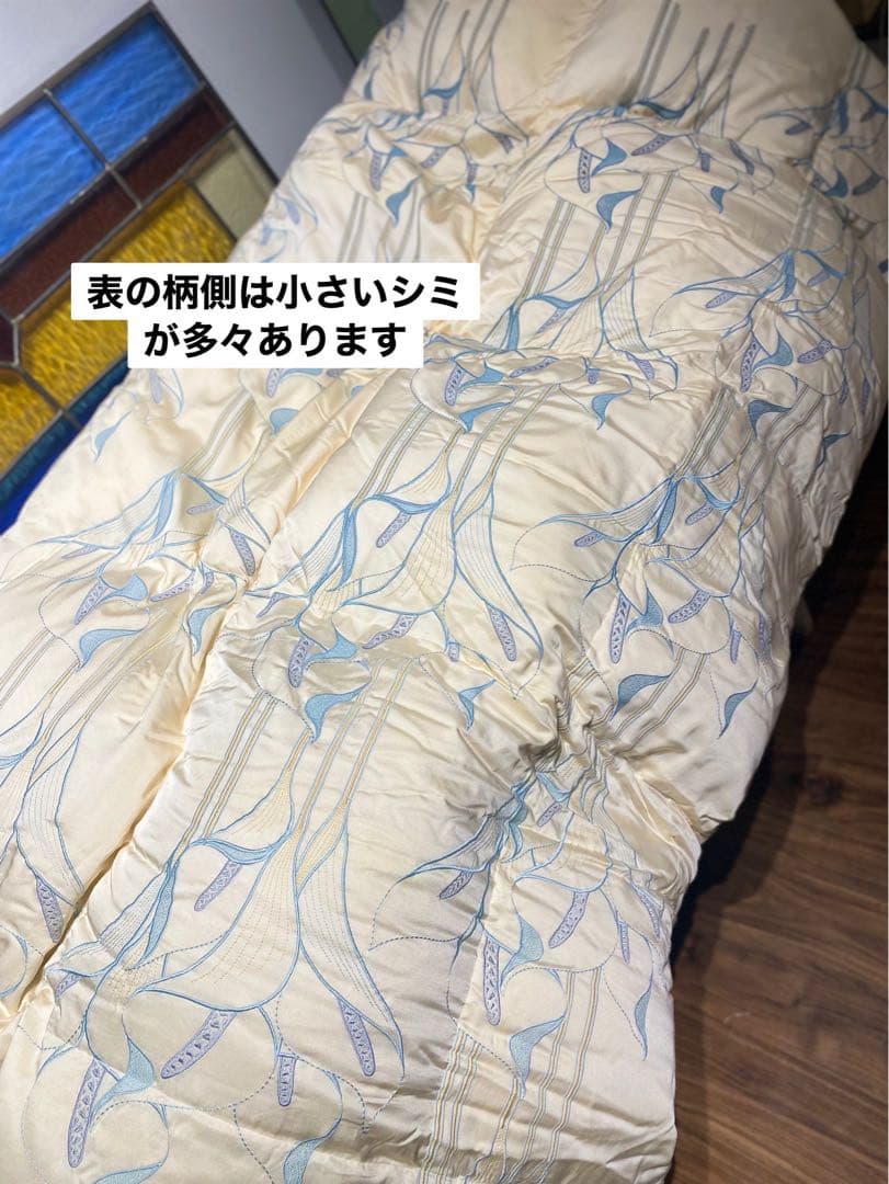 み*ち様 未使用 マルハチ 丸八真綿 羽毛布団 ホワイトグース ダウン90％ カ