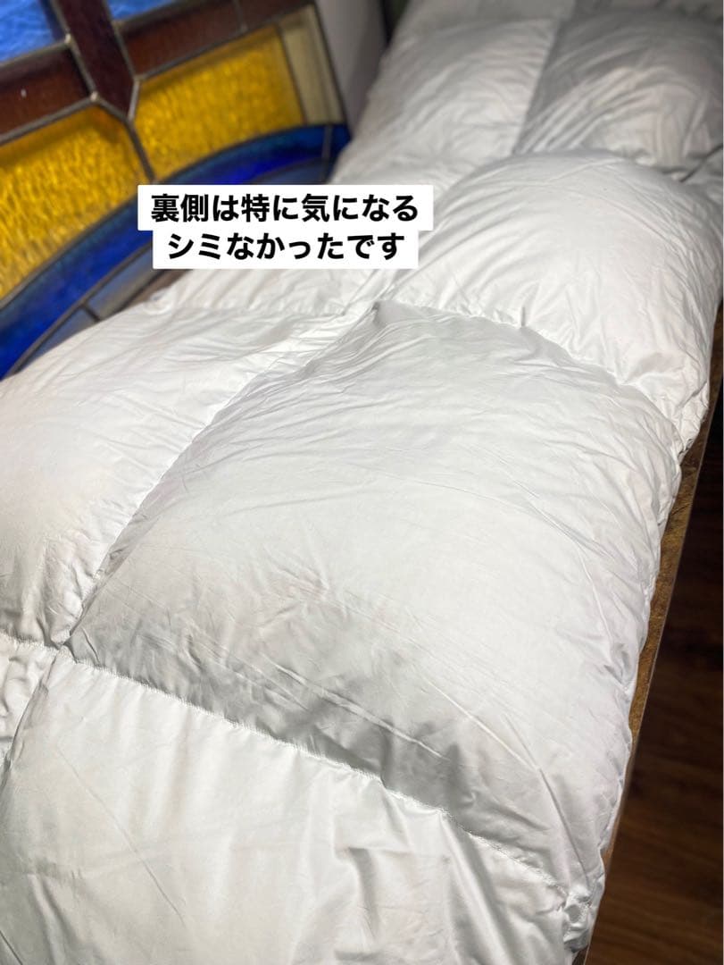 み*ち様 未使用 マルハチ 丸八真綿 羽毛布団 ホワイトグース ダウン90％ カ