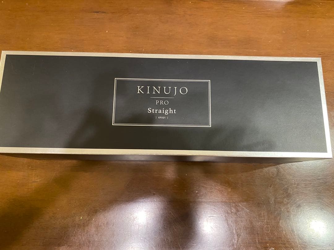 【美品】【値下げ】KINUJO PRO ストレートヘアアイロン ブラック